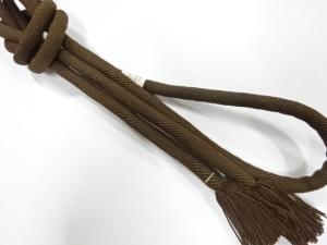 未使用品　正絹　撚り房　手組帯締め